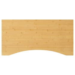 VIDAXL Desk Top 110X55X2.5 Cm Bamboo