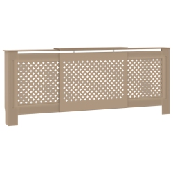 VIDAXL Mdf Radiator Cover 205 Cm