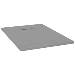 VIDAXL Shower Base Tray Smc 100X70 Cm In Grey