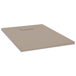 VIDAXL Shower Base Tray Smc 100X70 Cm In Brown