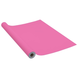 VIDAXL Self-Adhesive Furniture Film High Gloss 500X90 Cm Pvc In Pink