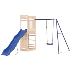 VIDAXL Outdoor Playset Solid Wood Pine