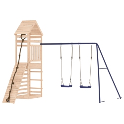 VIDAXL Outdoor Playset Solid Wood Pine