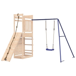VIDAXL Outdoor Playset Solid Wood Pine