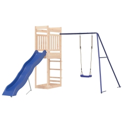 VIDAXL Outdoor Playset Solid Wood Pine