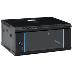 VIDAXL 4U Wall Mounted Network Cabinet 19 Ip20 600X450X285 Mm