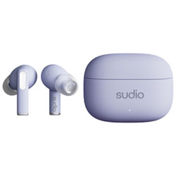 Sudio Audio A1 Pro In-Ear Noise Cancelling True Wireless Earbuds - Black