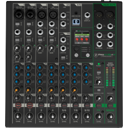 MACKIE Profx10V3+ 10-Channel Professional Effects Mixer With Bluetooth