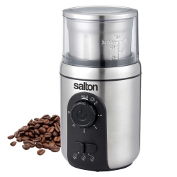 SALTON Stainless Steel Smart Coffee Grinder