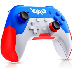 HLD Wireless Switch Pro Controller for Nintendo Switch/switch Lite/switch Oled \w 3 Levels Turbo Function, 4 Levels Adjustable Vibration, Six-Axis