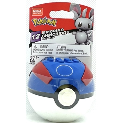 MEGA BRANDS INC. Mega Construx Pokemon Minccino 27PCs