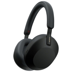 SONY Refurbished (Good) - Wh-1000Xm5 Over-Ear Noise Cancelling Bluetooth Headphones - In Black