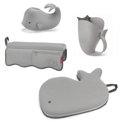 SKIP HOP Moby Baby Bath Set With Four Bathtime Essentials - - 4Pk In Gray