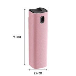 BATTPIT All-In-One Fingerprint-Proof Screen Cleaner Water Mist Spray (Not Included Liquid Fluid) & Wipe Cleaner \w Microfiber for All Phones, Laptop