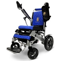 MAJESTIC Iq-8000 Plus Power Chair| Ultra-Light & Foldable Gel Memory Foam Seat| Up to 21 Km Range| Airline & Cruise Approved| 20’’ Seat Width