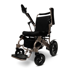 MAJESTIC Iq-8000 Max Power Chair | Ultra-Light & Foldable | Gel Memory Foam Seat | Up to 30 Km Range | 17.5’’ Seat Width, Bronze Frame, Standard