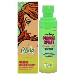 RUDE COSMETICS Makeup Primer Spray By for Women - 2.028 OZ Primer
