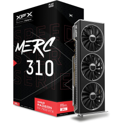 XFX Speedster Merc310 Amd Radeon Rx 7900Xtx Gaming Graphics Card With 24GB Gddr6, Amd Rdna 3 Rx-79Xmercb9 In Black