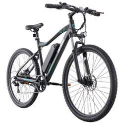 Gotrax E03 Electric Mountain Bike (350W Motor / 40km Range/ 25km/h Top Speed) - Black