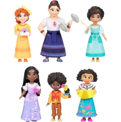 JAKKS Disney Encanto Doll Figures, The Madrigal Family 6-Pack Set Each With An Accessory - Great to Play With The Casa Madrigal