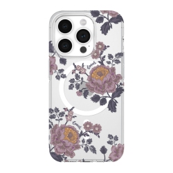 COACH Iphone 15 Pro Plastic Fitted Hard Shell Case – Moody Floral