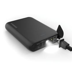 HYPERGEAR 24, 000Mah 65W USB-C & A/c Outlet Power Brick Laptop Power Bank