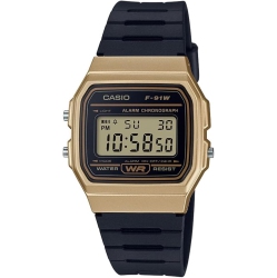 CASIO F91W-1 Classic Resin Strap Digital Sport Watch In Multicolor