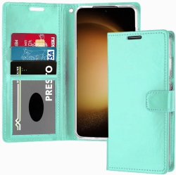 XCRS Folio Magnetic Wallet Cover, Pu Leather Pouch With Card Slot And Stand Case for Samsung Galaxy S24 Ultra (6.8 Inches) 2024