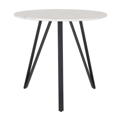CORLIVING Lennox Iron Leg Dining Table