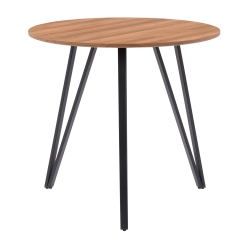 CORLIVING Lennox Iron Leg Dining Table