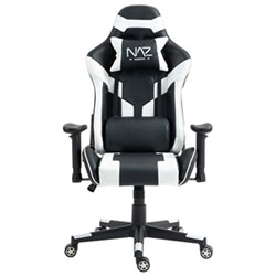 Naz Gladius Ergonomic High-Back Faux Leather Gaming Chair - Pink