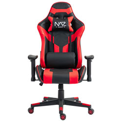 Naz Gladius Ergonomic High-Back Faux Leather Gaming Chair - Pink