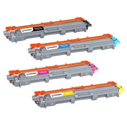 GOTONERS Compatible Brother Tn221 Tn225 Toner Cartridge 4 Pack for Brother Mfc-9130Cw Mfc-9330CDw Mfc-9340CDw Hl-3170CDw Hl-3140Cw Hl-3142Cw