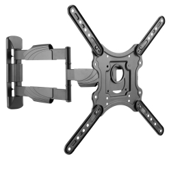 CORLIVING Full-Motion X-Frame Wall Mount for 23" - 55" Tvs