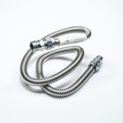 PARTSNET 30-3141-48 Universal Multi Appliance Stainless Steel Range Connector