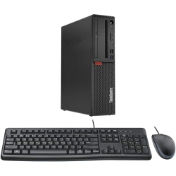 LENOVO Refurbished (Excellent) Thinkcentre M720E, Sff Intel Integrated Graphics, I5-9400, 16GB, 256GB PCie, 2 Years Warranty, 100736-20899