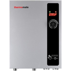 THERMOMATE Tankless Water Heater Electric 27Kw 240 Volt, On Demand Instant Endless Hot Water Heater, Digital Temperature Display