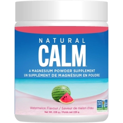 NATURAL CALM Magnesium Citrate Powder (Watermelon Flavour), 226G