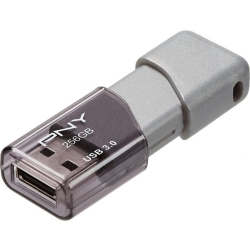 PNY TECHNOLOGY Pny 256GB Turbo 3.0 USB 3.0 (3.1 Gen 1) Type A Flash Drive (P-Fd256Tbop-Ge)