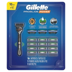 GILLETTE Fusion Proglide Power Men's Razor Blades And Handle With 16 Refills