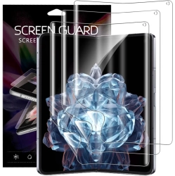 KEEGUARD Screen Protector for Oneplus Open, 3 Pack Flexible Soft Tpu Full Coverage 3D Curved Edge Elastic Screen Protector Cover HD Clear