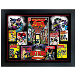 Frameworth Batman Villians Framed Collage (34x26")