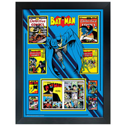 Frameworth Batman Framed Comic Book Collage (34x26")