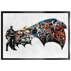 Frameworth Batman Cape Framed Collage (34x26")