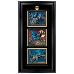 Frameworth Batman Triple Action Framed Print (19x37")