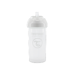 TWISTSHAKE Straw Cup 360Ml 6+M In White