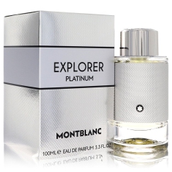 AVERA GROUP Mont Blanc Explorer By Mont Blanc Eau De Parfum Spray 3.3 OZ for Men In Platinum