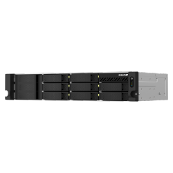 QNAP Ts-864Eu-Rp-8G-Us 8 Bay High-Speed Short Depth Rackmount Rackmount Nas \w Dual-2.5GBe, Intel Celeron Cpu, 8GB Ddr4 Memory And 2.5GBe