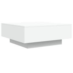 VIDAXL Coffee Table 80X80X31 Cm Engineered Wood In White