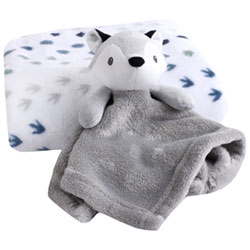Nemcor 2-Piece Blanket & Buddy - Giraffe